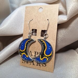 Hand painted earrings